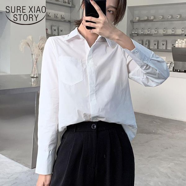 women shirts 2021 new korean style elegant white long sleeve professional shirt embroidered turn-down collar blouse 8909 50
women shirts 2021 new korean style elegant white long sleeve professional shirt embroidered turn-down collar blouse 8909 50