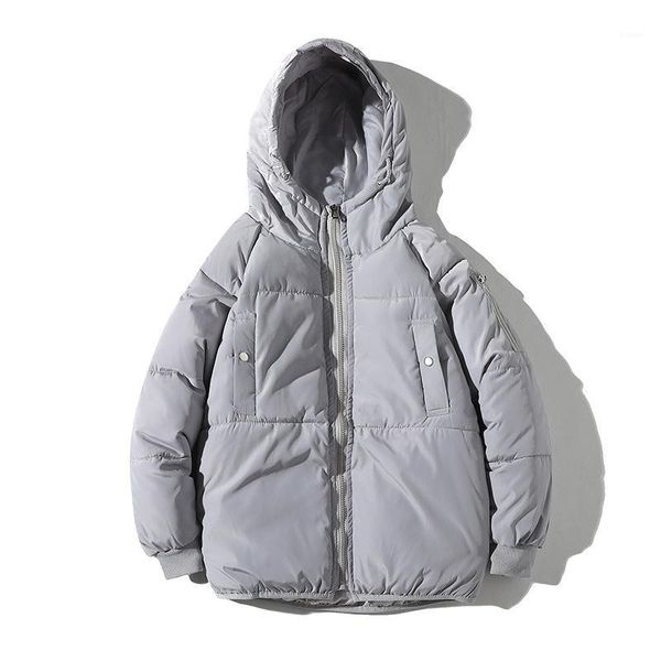 men's down & parkas winter hooded gray quilted jacket slim warm short cotton plus size boys coat casual parka men couple clothes puffy, Black
men's down & parkas winter hooded gray quilted jacket slim warm short cotton plus size boys coat casual parka men couple clothes puffy, Black