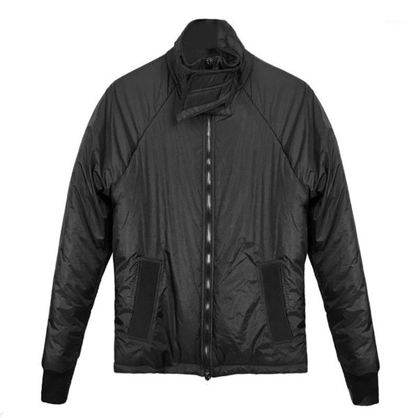 autumn and winter new high stand collar design black men's bread clothes fashion men's warm cotton coat f82921
autumn and winter new high stand collar design black men's bread clothes fashion men's warm cotton coat f82921