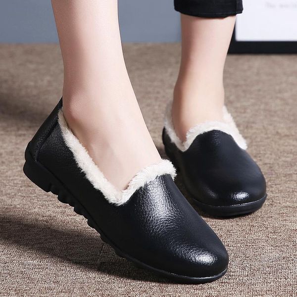 boots 2021 women pu leather shoes women's flat slip on sneakers plush female footwear casual walking shoe autumn 2, Black
boots 2021 women pu leather shoes women's flat slip on sneakers plush female footwear casual walking shoe autumn 2, Black