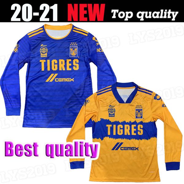 2020 2021 tigres uanl long sleeve soccer jerseys 20 21 #9 vargas uniform mens uanl #10 gignac home away football shirt, Black;yellow
2020 2021 tigres uanl long sleeve soccer jerseys 20 21 #9 vargas uniform mens uanl #10 gignac home away football shirt, Black;yellow
