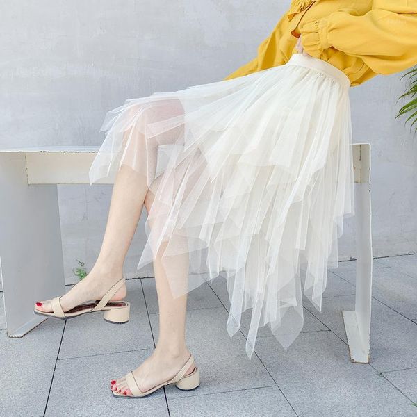 spring party skirts elastic high waist long tulle skirt women irregular hem mesh tutu skirt ladies empire casual streetwear1, Black
spring party skirts elastic high waist long tulle skirt women irregular hem mesh tutu skirt ladies empire casual streetwear1, Black