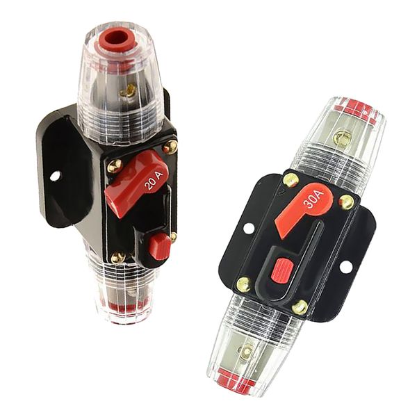 2pcs dc12v car stereo audio inline circuit breaker fuse holder 20a 30a amp for stereo switch system protection
2pcs dc12v car stereo audio inline circuit breaker fuse holder 20a 30a amp for stereo switch system protection
