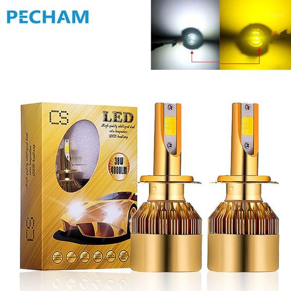 car headlights pecham h7 h4 led bulbs h1 h3 h8 h11 hb3 hb4 headlight kit 3000k 6000k 9600lm dual color light headlamp 12v 72w1
car headlights pecham h7 h4 led bulbs h1 h3 h8 h11 hb3 hb4 headlight kit 3000k 6000k 9600lm dual color light headlamp 12v 72w1