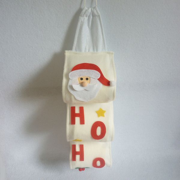 santa claus fabric toilet reel roll paper cover hanging holder xmas home bathroom decoration white 
santa claus fabric toilet reel roll paper cover hanging holder xmas home bathroom decoration white