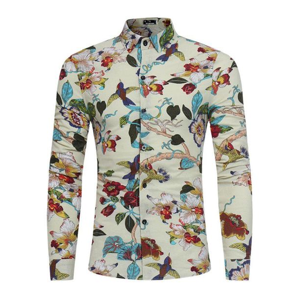 flower birds printed spring wear men shirt dinner party clothing male casual blouse long sleeve fashion boy shirts vintage, White;black
flower birds printed spring wear men shirt dinner party clothing male casual blouse long sleeve fashion boy shirts vintage, White;black