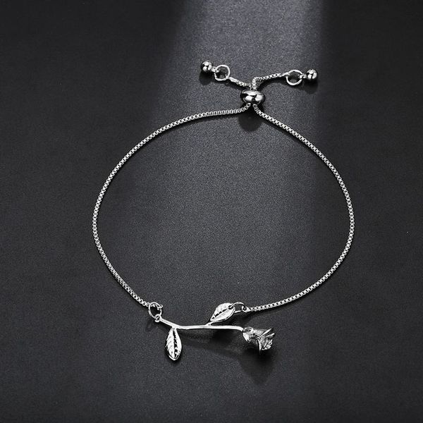 women flower for new charm fashion rose girl bracelet & bangle alloy adjustable wedding bridal jewelry gift 3 colors wholesale, Black
women flower for new charm fashion rose girl bracelet & bangle alloy adjustable wedding bridal jewelry gift 3 colors wholesale, Black