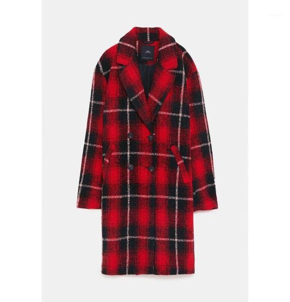 office lady red woman coat 2019 autumn-winter new fashion tun-down collar plaid girls coat elegant loose straight female1, Black
office lady red woman coat 2019 autumn-winter new fashion tun-down collar plaid girls coat elegant loose straight female1, Black