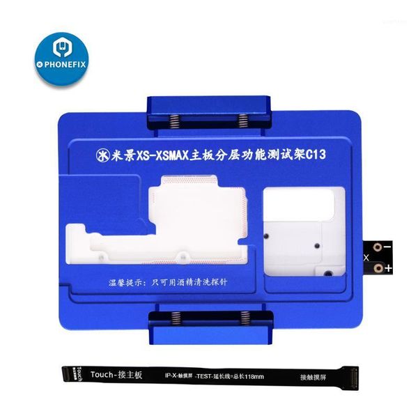 phonefix mj c13 pcb test fixture jig motherboard upper lower double layers logic board test fixture for xs max pcb repair1
phonefix mj c13 pcb test fixture jig motherboard upper lower double layers logic board test fixture for xs max pcb repair1