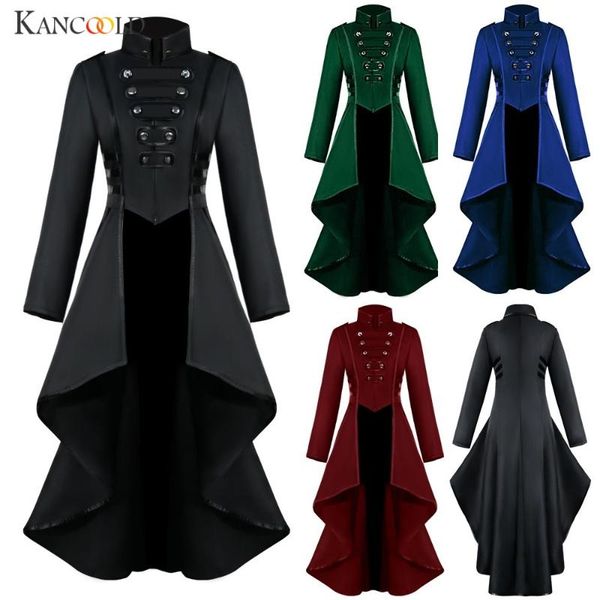 halloween women's jacket steampunk vintage coat button lace corset gothic jackets long sleeve slim clothes outerwear 09, Black;brown
halloween women's jacket steampunk vintage coat button lace corset gothic jackets long sleeve slim clothes outerwear 09, Black;brown