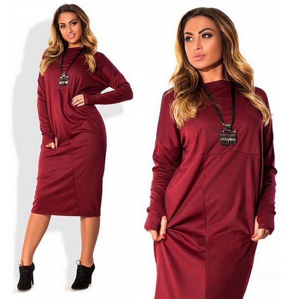 new fashion women's plus size dresses 3xl 4xl autumn winter loose casual clothing fat mm elegant vestidos 2021 spring robe femme, Black;gray
new fashion women's plus size dresses 3xl 4xl autumn winter loose casual clothing fat mm elegant vestidos 2021 spring robe femme, Black;gray