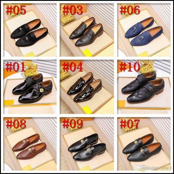 q4 luxury men dress shoes handmade paty wedding shoes men flats leather oxfords formal shoes 33, Black
q4 luxury men dress shoes handmade paty wedding shoes men flats leather oxfords formal shoes 33, Black