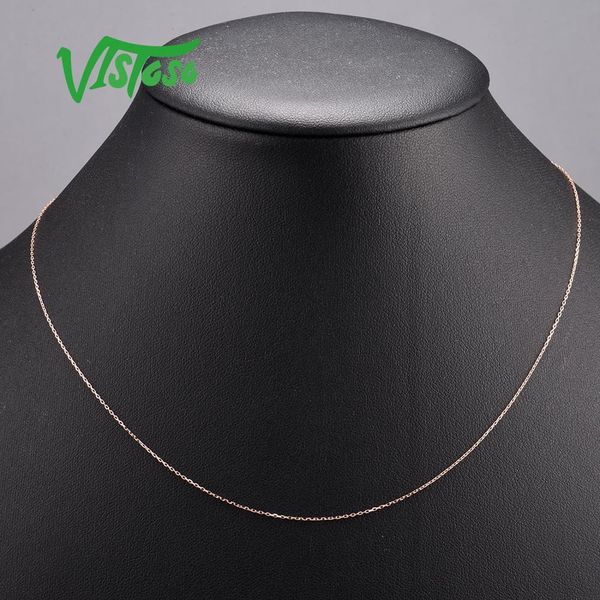 vistoso gold necklace for women genuine 14k 585 rose gold necklace chain 42cm fine jewelry 0927, Silver
vistoso gold necklace for women genuine 14k 585 rose gold necklace chain 42cm fine jewelry 0927, Silver