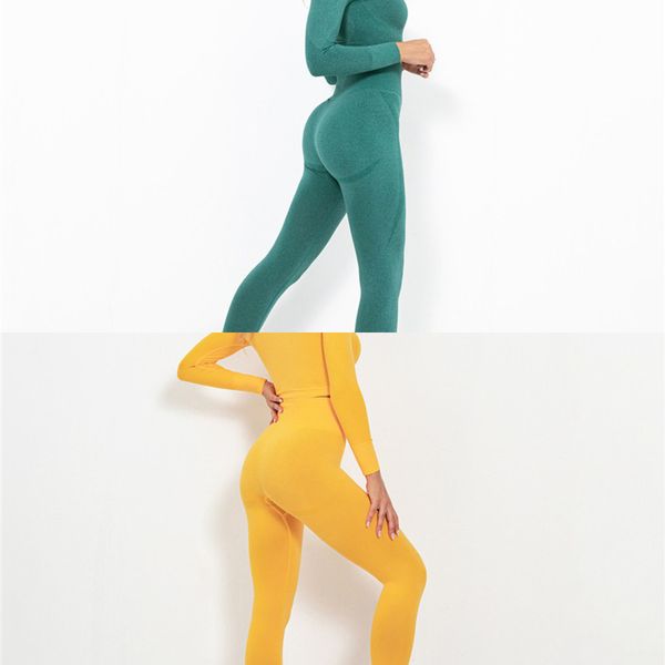 seamless yoga set fitness clothes gym set workout women long sleeve shirts and high waist leggings sports suit crop pants c0122, Black;white
seamless yoga set fitness clothes gym set workout women long sleeve shirts and high waist leggings sports suit crop pants c0122, Black;white