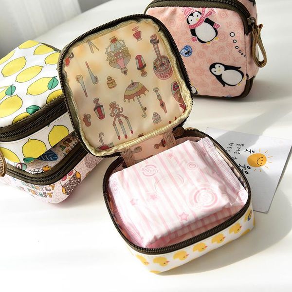 women's sanitary napkins cosmetic bag storage bag large capacity travel cute simple japanese sanitary zipper organizer
women's sanitary napkins cosmetic bag storage bag large capacity travel cute simple japanese sanitary zipper organizer