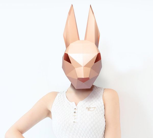 pre банни cut 3d кролик хеллоуин костюм косплей diy бумаги craft модель маска рождество
pre банни cut 3d кролик хеллоуин костюм косплей diy бумаги craft модель маска рождество