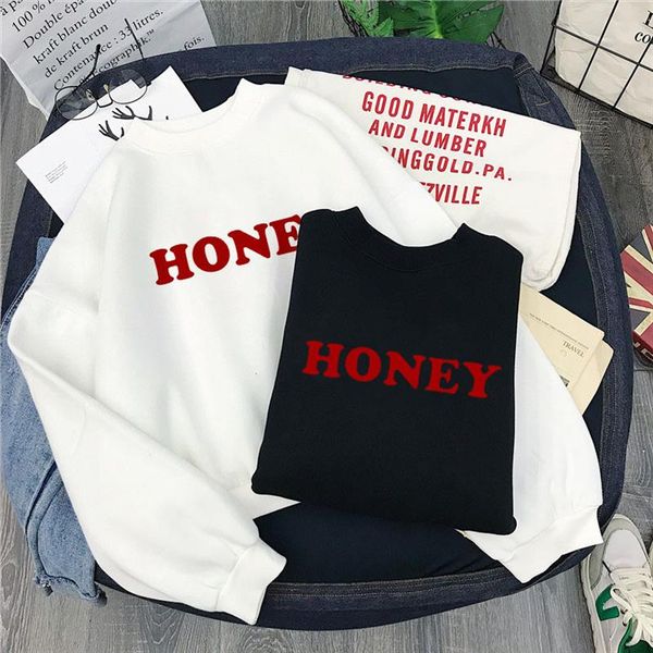 honey print hoodies winter women men bangtan sweatshirt album fan supportive love yourself tracksuit plus size drop shipping, Black
honey print hoodies winter women men bangtan sweatshirt album fan supportive love yourself tracksuit plus size drop shipping, Black