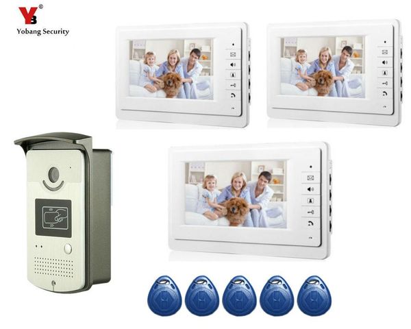 video door phones yobang security 3*7" rfid phone intercom doorbell touch button remote unlock night vision 1000tv lines
video door phones yobang security 3*7" rfid phone intercom doorbell touch button remote unlock night vision 1000tv lines