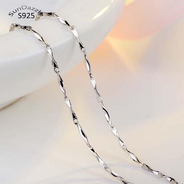1mm genuine real pure solid 925 sterling silver chain necklace for women ingot thick basic chains fine jewelry female necklace
1mm genuine real pure solid 925 sterling silver chain necklace for women ingot thick basic chains fine jewelry female necklace