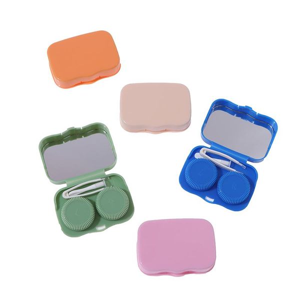 sunglasses frames lovely pocket mini contact lens case travel kit easy carry mirror lenses box container, Silver
sunglasses frames lovely pocket mini contact lens case travel kit easy carry mirror lenses box container, Silver