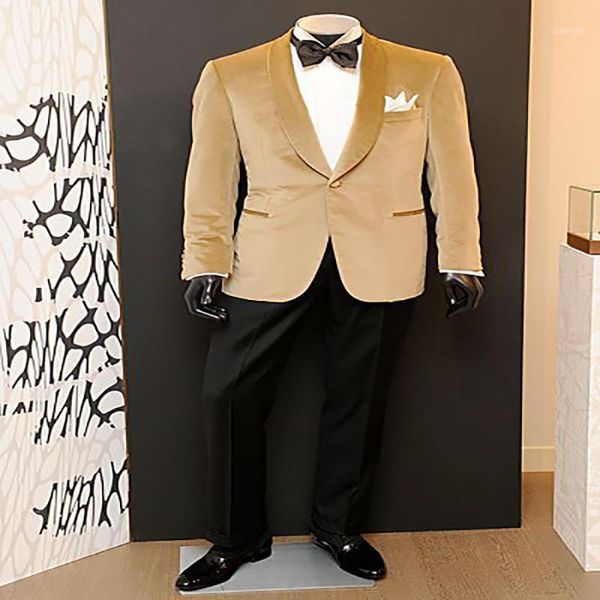 2020 new dress gold velvet men wedding suits slim fit costume stage custom tuxedo 2 piece prom blazer terno masculino1, White;black
2020 new dress gold velvet men wedding suits slim fit costume stage custom tuxedo 2 piece prom blazer terno masculino1, White;black