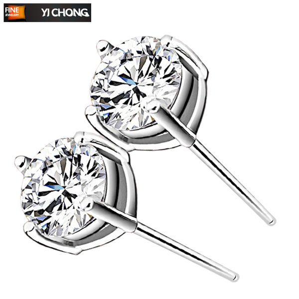 stud yichong with certificate original 925 silver earrings four natural zirconia diamond gemstone earring brincos, Golden;silver
stud yichong with certificate original 925 silver earrings four natural zirconia diamond gemstone earring brincos, Golden;silver