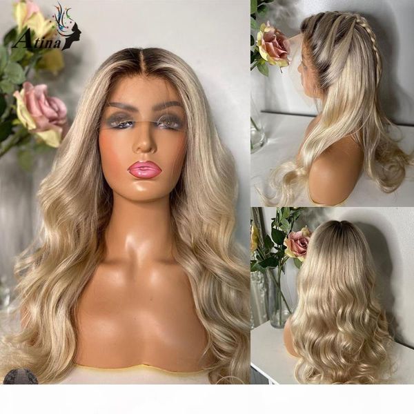 atina hd body wave human hair wigs for black women 613 pre plucked brazilian transparent remy lace wig closure 150 density, Black;brown
atina hd body wave human hair wigs for black women 613 pre plucked brazilian transparent remy lace wig closure 150 density, Black;brown