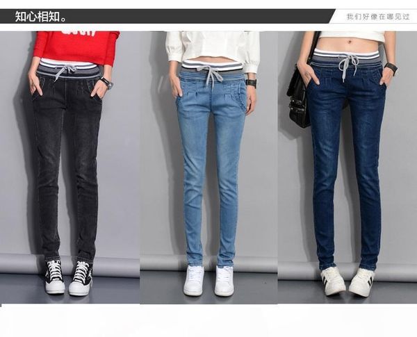 casual jeans pants lady full length mid elastic waist jean pants women harem cotton denim pants size 26-34 big size jeanb, Blue
casual jeans pants lady full length mid elastic waist jean pants women harem cotton denim pants size 26-34 big size jeanb, Blue