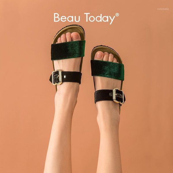 beautoday gladiator slippers women soft velvet buckle decoration outdoor slides ladies summer beach flat shoes handmade 340131, Black
beautoday gladiator slippers women soft velvet buckle decoration outdoor slides ladies summer beach flat shoes handmade 340131, Black