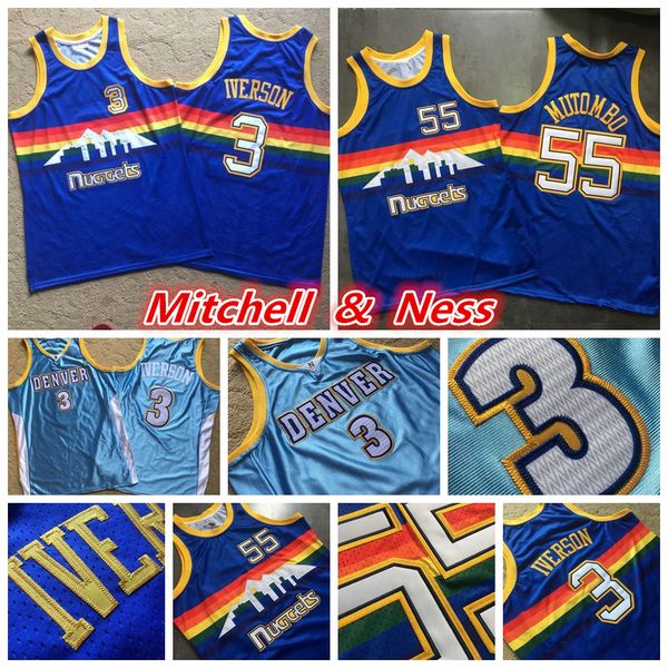mitchell&ness basketball mens #3 allen iverson #55 dikembe mutombo jersey vintage dense au fabric mesh embroidery logo stitched stock shirt, Black;red
mitchell&ness basketball mens #3 allen iverson #55 dikembe mutombo jersey vintage dense au fabric mesh embroidery logo stitched stock shirt, Black;red