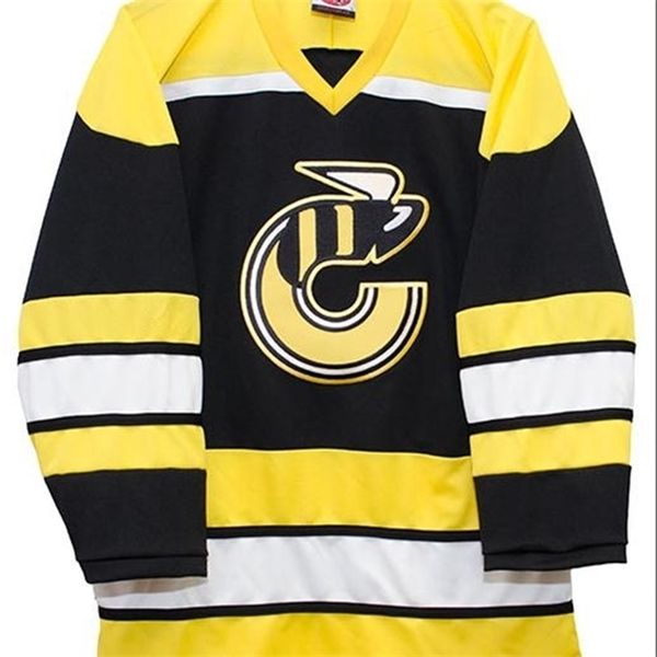 rare real full embroidery vintage cincinnati stingers away black yellow 100% embroidery hockey jersey or custom any name or number jersey
rare real full embroidery vintage cincinnati stingers away black yellow 100% embroidery hockey jersey or custom any name or number jersey