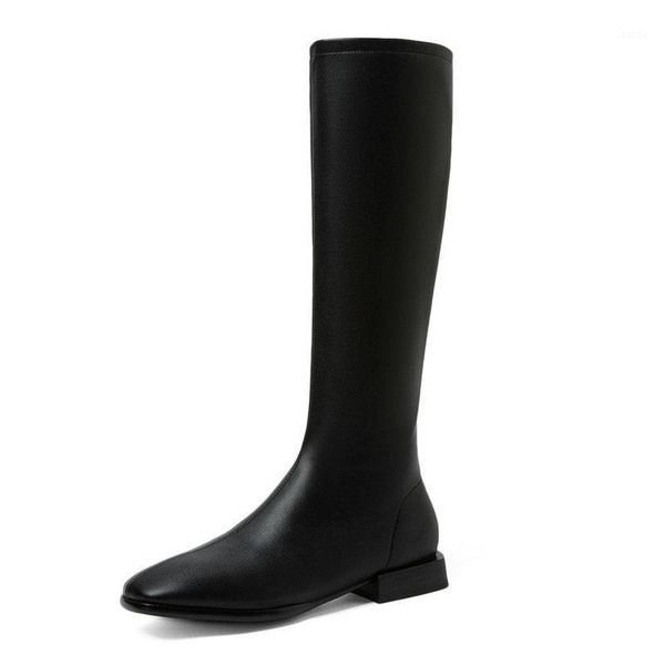 boots 2021 knee high women pu leather flock square heel zipper shoes autumn winter toe ladies size34-431, Black
boots 2021 knee high women pu leather flock square heel zipper shoes autumn winter toe ladies size34-431, Black