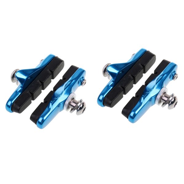2 pair mountain road bicycle cycling bike braking v-brake holder shoes rubber pads blocks durable parts
2 pair mountain road bicycle cycling bike braking v-brake holder shoes rubber pads blocks durable parts