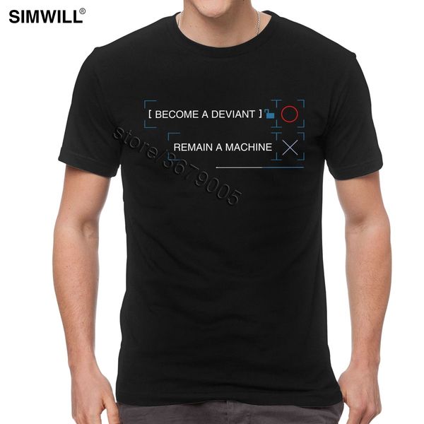 sport detroit become human t-shirtmen casual short sleeved soft cotton tees o neck connor deviant or machine t shirt
sport detroit become human t-shirtmen casual short sleeved soft cotton tees o neck connor deviant or machine t shirt