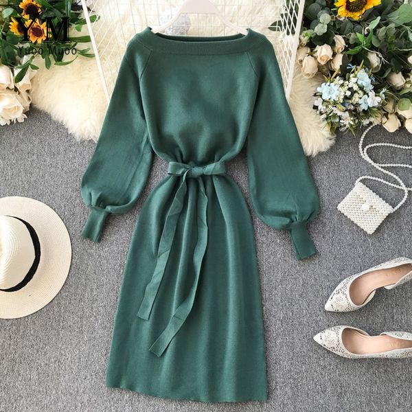 yuoomuoo good quality comfy elegant knitted sweater women dress 2019 ladies bandage party dress autumn green midi dress vestidos y0118, Black;gray
yuoomuoo good quality comfy elegant knitted sweater women dress 2019 ladies bandage party dress autumn green midi dress vestidos y0118, Black;gray