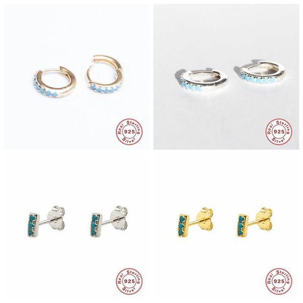 stud 925 sterling silver earrings blue zircon for women girl sterling-silver-jewelry brincos a30, Golden;silver
stud 925 sterling silver earrings blue zircon for women girl sterling-silver-jewelry brincos a30, Golden;silver