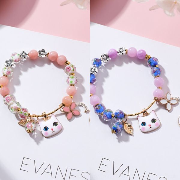 girl's heart single circle cute cat glass stone simple personality beaded bracelet bracelet cute gift beaded hand string girl bvhmy, Golden;silver
girl's heart single circle cute cat glass stone simple personality beaded bracelet bracelet cute gift beaded hand string girl bvhmy, Golden;silver