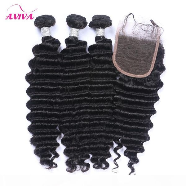 4pcs lot malaysian deep wave virgin human hair weaves with closure 4*4size lace closure with 3 bundles unprocessed malaysian deep curly hair, Black
4pcs lot malaysian deep wave virgin human hair weaves with closure 4*4size lace closure with 3 bundles unprocessed malaysian deep curly hair, Black