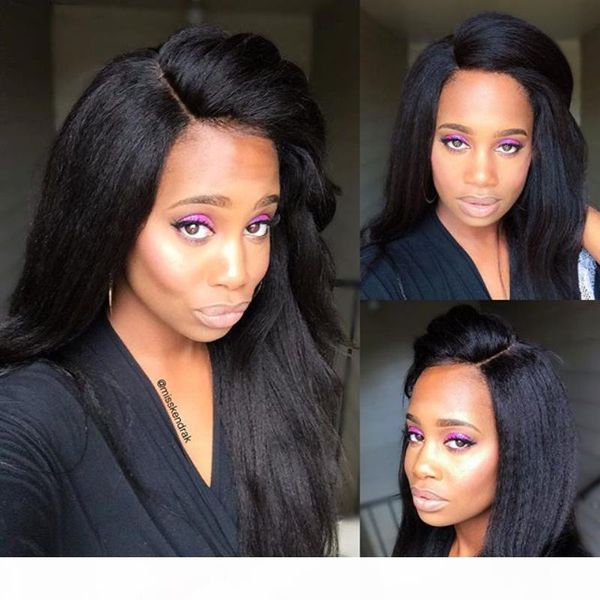 silk full lace wigs with light yaki straight style brazilian human hair lace front wigs in stock, Black;brown
silk full lace wigs with light yaki straight style brazilian human hair lace front wigs in stock, Black;brown