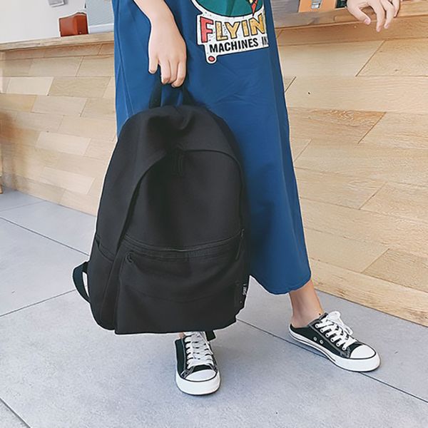 pure color school bags for teenage girls kids waterproof children student backpack nylon teen shoulder bag child schoolbag y200706
pure color school bags for teenage girls kids waterproof children student backpack nylon teen shoulder bag child schoolbag y200706