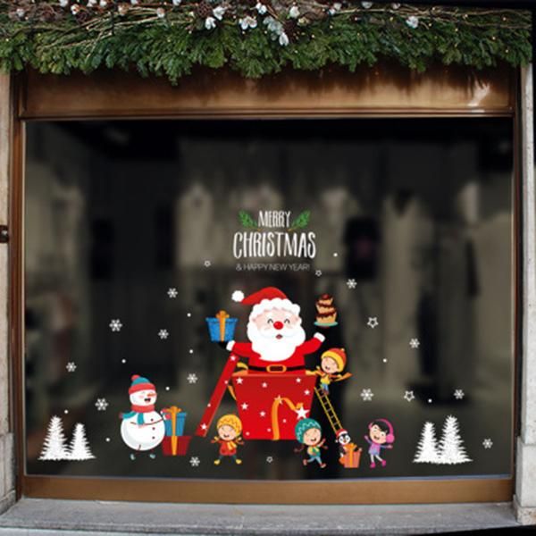 cartoon merry christmas wall stickers window glass festival decals santa claus new year christmas decorations for home decor
cartoon merry christmas wall stickers window glass festival decals santa claus new year christmas decorations for home decor