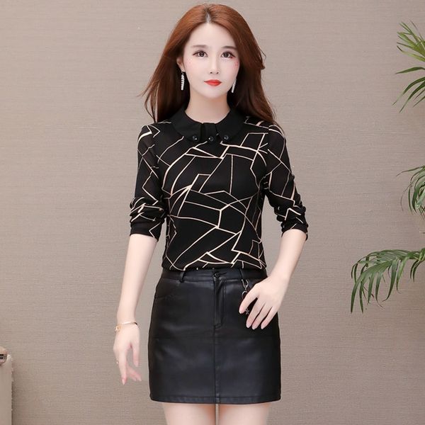 1la5b middle aged woman's spring and autumn fashion small shirtyoung and middle-aged women's long sleeve opcoatt-shirt oung mothe, White
1la5b middle aged woman's spring and autumn fashion small shirtyoung and middle-aged women's long sleeve opcoatt-shirt oung mothe, White