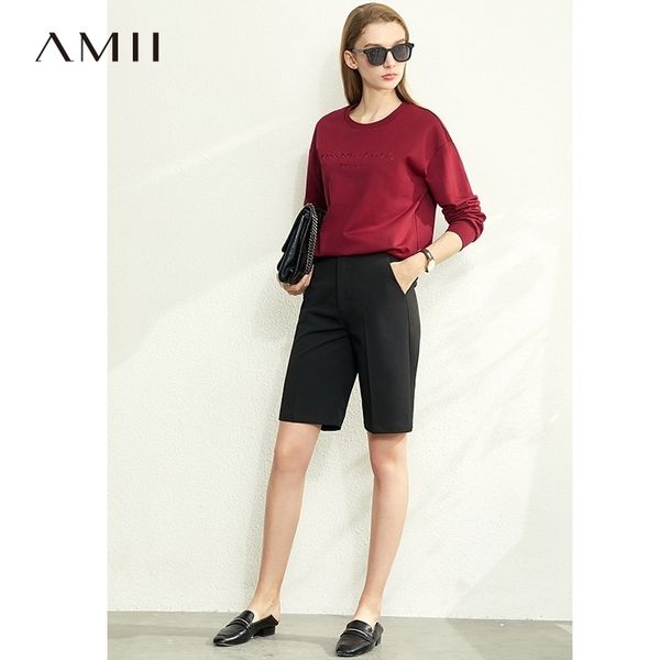 amii minimalist spring cotton letter print sweatshirt women casual round neck solid loose female pullover 1067 201204, Black
amii minimalist spring cotton letter print sweatshirt women casual round neck solid loose female pullover 1067 201204, Black