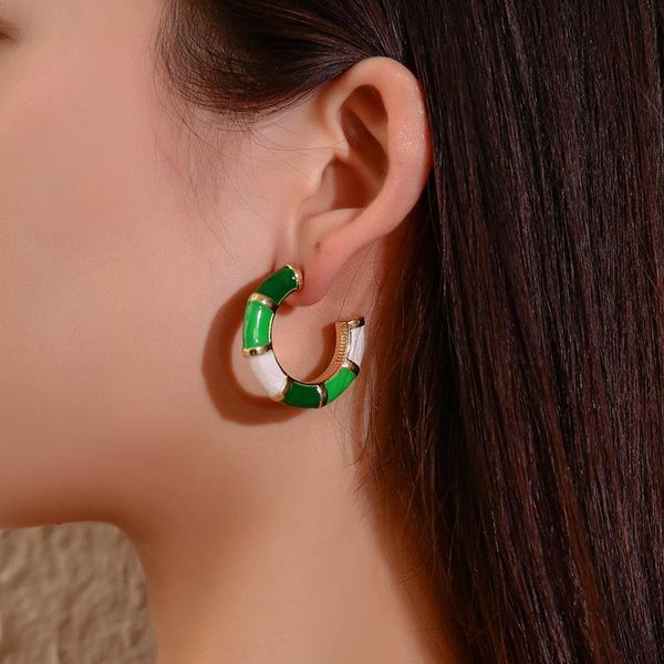 fashion hoop earrings for women girls color c shape jewelry earrings pendientes mujer boucle d'oreille femme 2020 earring, Golden;silver
fashion hoop earrings for women girls color c shape jewelry earrings pendientes mujer boucle d'oreille femme 2020 earring, Golden;silver