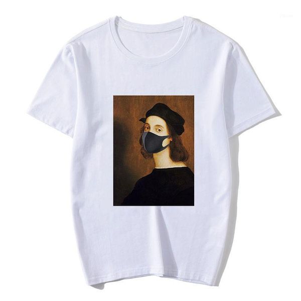women's t-shirt mona lisa (mona lisa) spoof print t-shirt short-sleeved female graphic tumblr vogue1, White
women's t-shirt mona lisa (mona lisa) spoof print t-shirt short-sleeved female graphic tumblr vogue1, White