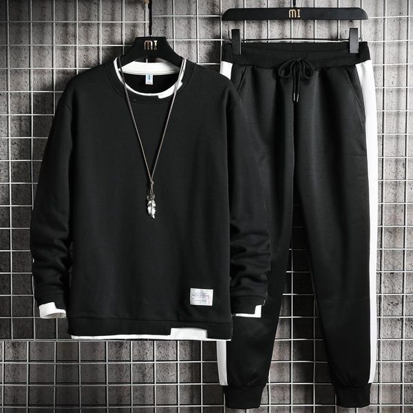 casual loose men sets korean style crewneck harajuku long sleeve tracksuit pullover men sets ropa hombre men's clothing db60tz1, Gray
casual loose men sets korean style crewneck harajuku long sleeve tracksuit pullover men sets ropa hombre men's clothing db60tz1, Gray