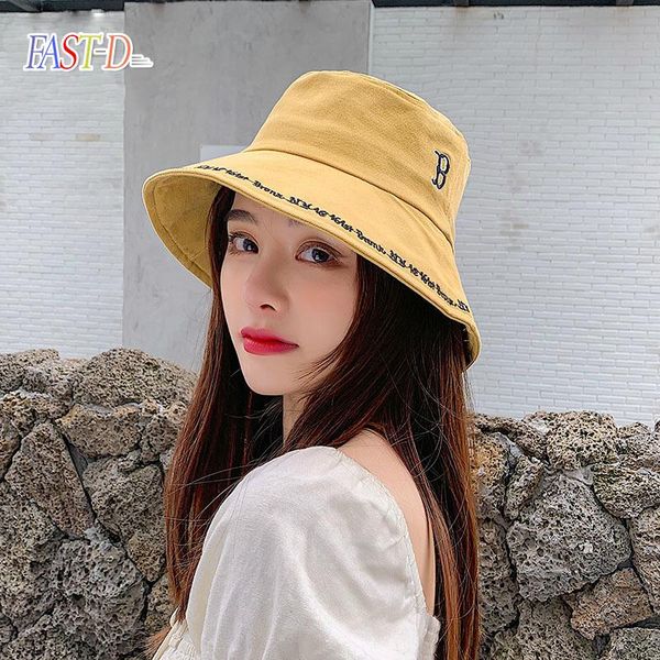wide brim hats fast-delivery 2021 spring kpop women all-match casual bucket letter embroidery cotton sun summer caps, Blue;gray
wide brim hats fast-delivery 2021 spring kpop women all-match casual bucket letter embroidery cotton sun summer caps, Blue;gray