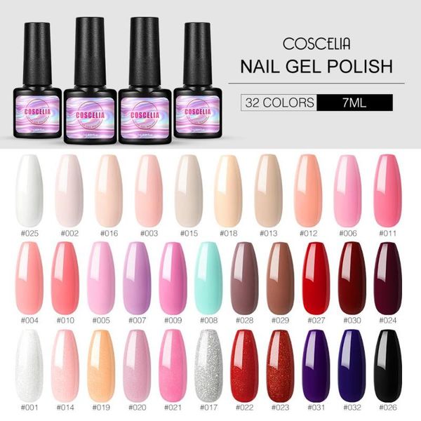 nail gel coscelia 30pcs polish set for manicure professional kit pure color uv led varnish hybrid soak off art, Red;pink
nail gel coscelia 30pcs polish set for manicure professional kit pure color uv led varnish hybrid soak off art, Red;pink