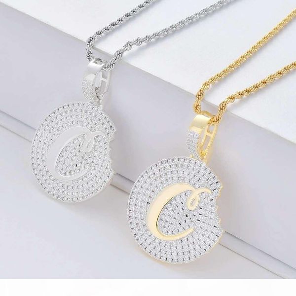 hip hop cookie diamonds pendant necklaces for men women luxury crystal cooky pendants 18k gold palted copper zircons gold silver necklace
hip hop cookie diamonds pendant necklaces for men women luxury crystal cooky pendants 18k gold palted copper zircons gold silver necklace