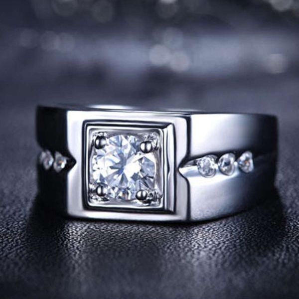 Luxurys Designers Fashion Mjz003 couple gift men's boss living ring aggressive wide version 1 C imitation diamond big men's ring, Silver
Luxurys Designers Fashion Mjz003 couple gift men's boss living ring aggressive wide version 1 C imitation diamond big men's ring, Silver
